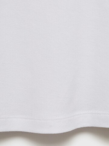 Tricou 'RITAPI' de la MANGO pe alb