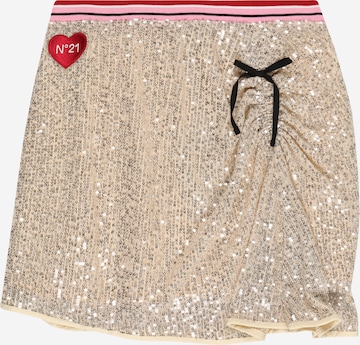 N°21 Skirt in Beige: front