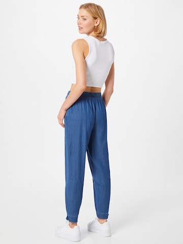 VILA Tapered Pants 'BESS' in Blue