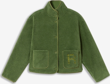 Thinking MU Flisová bunda ' KOURTNEY ' - Zelená: predná strana