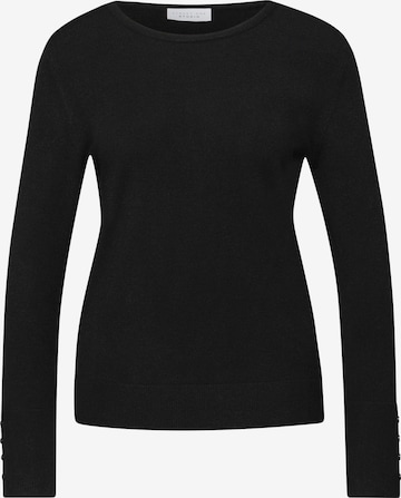 Street One Studio Sweater in Black: front
