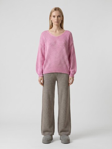 americandreams Oversized sweater 'Milana Cotton' in Pink