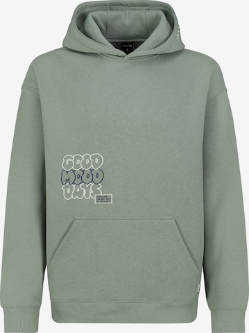 Sublevel Sweatshirt in Grün: Vorderseite