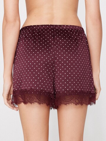 Tezenis Regular Pajama Pants in Red