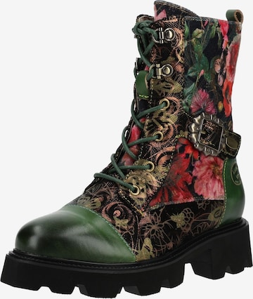 Laura Vita Stiefelette in Grün: Vorderseite