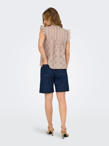 ONLY Blouse 'ONLReva' in Bruin