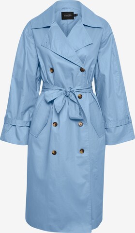 Manteau mi-saison SOAKED IN LUXURY en bleu : devant