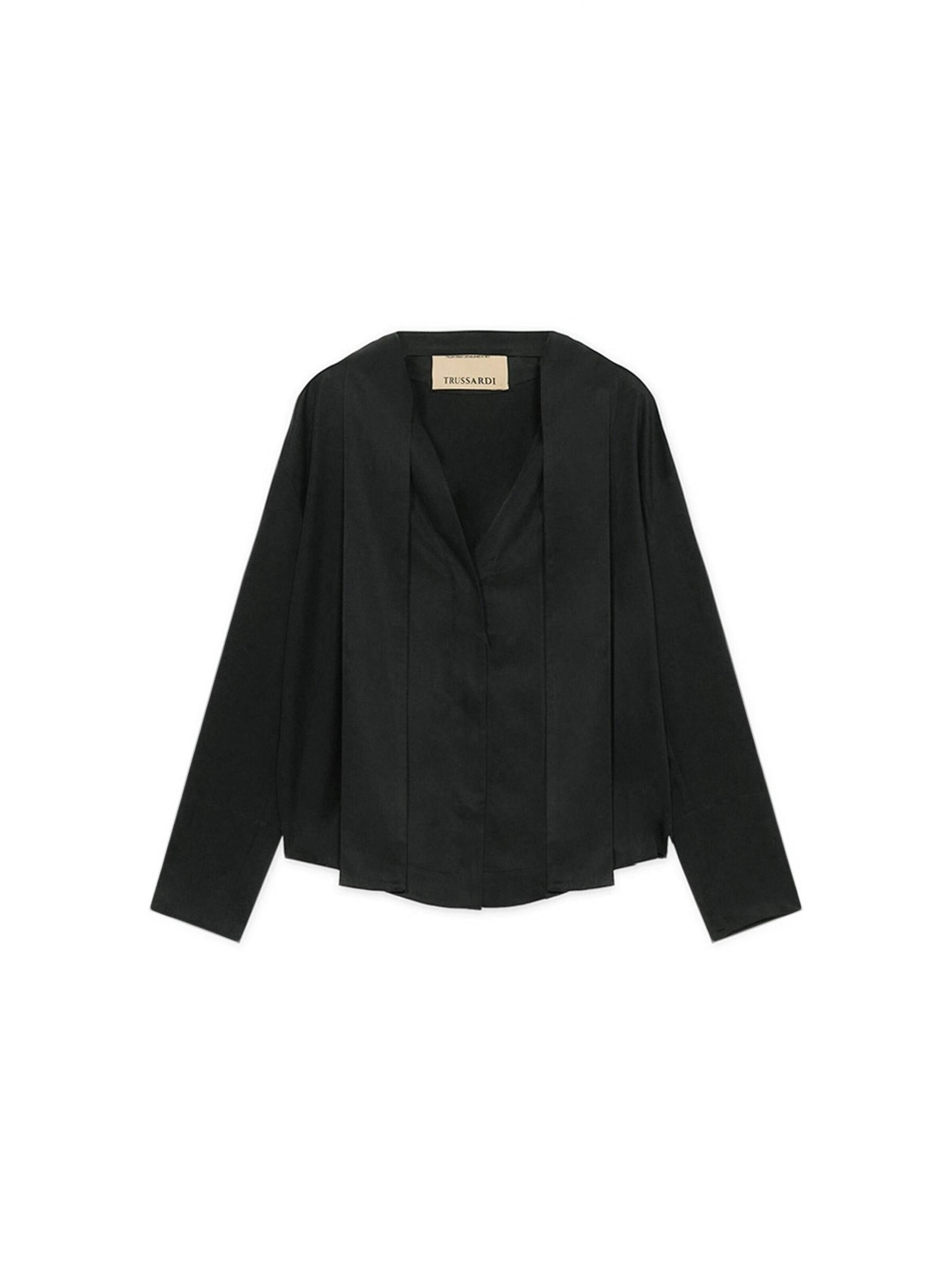 Trussardi Blouse in Black: front