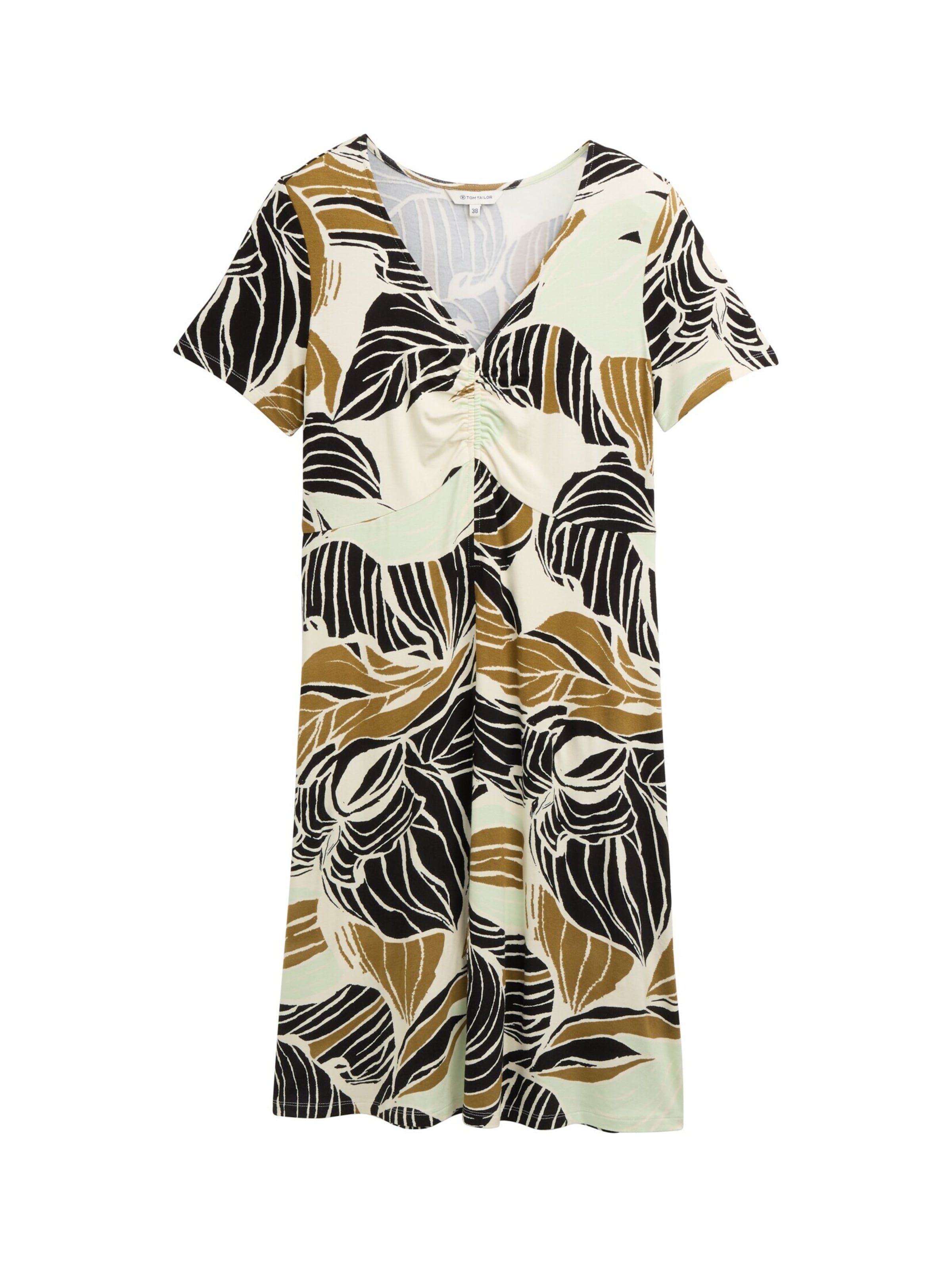 TOM TAILOR Kleid in Beige: Vorderseite