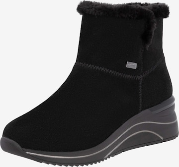 REMONTE Enkellaarsjes in Zwart: voorkant