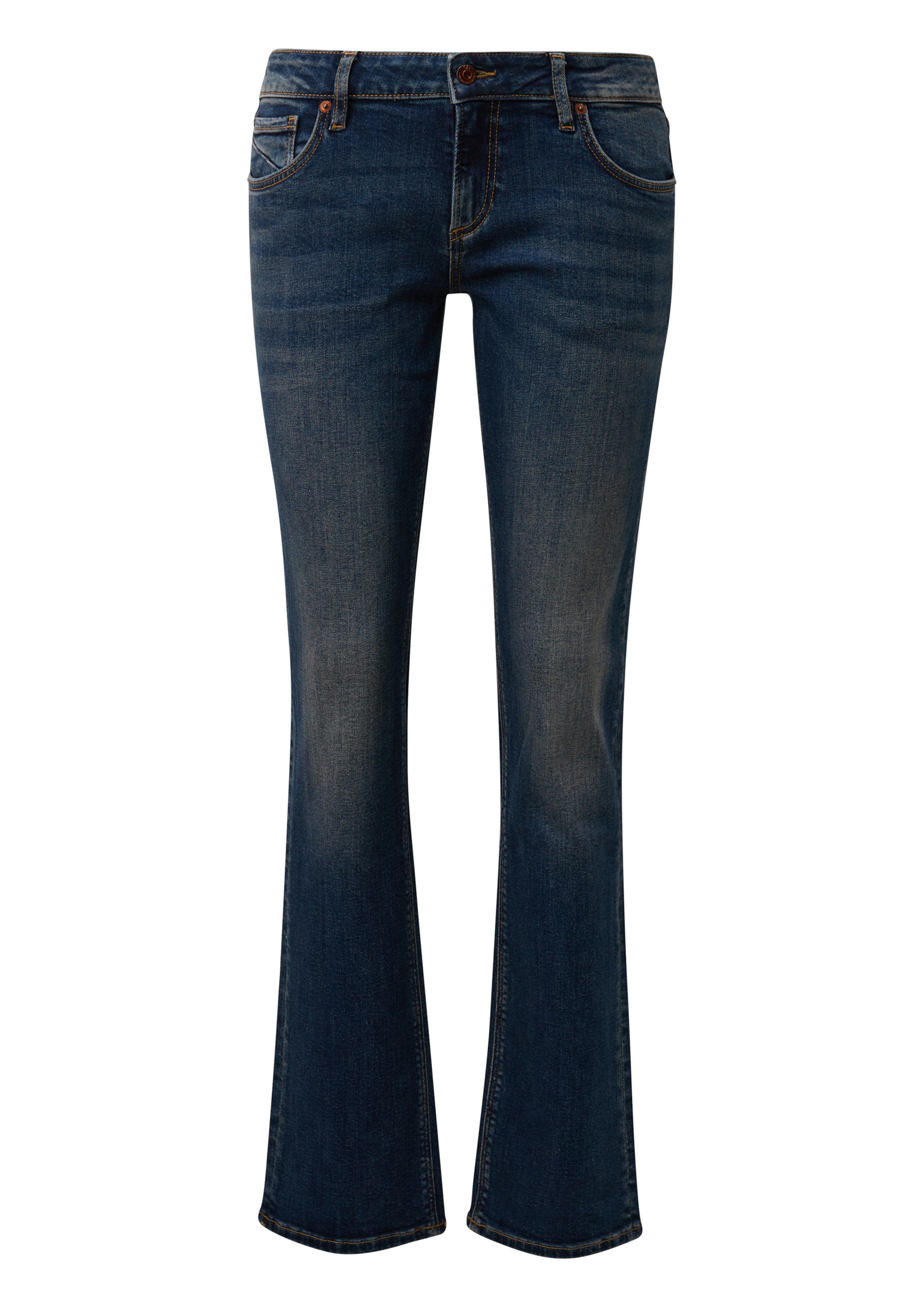 Regular Jean 'Catie' QS en bleu : devant