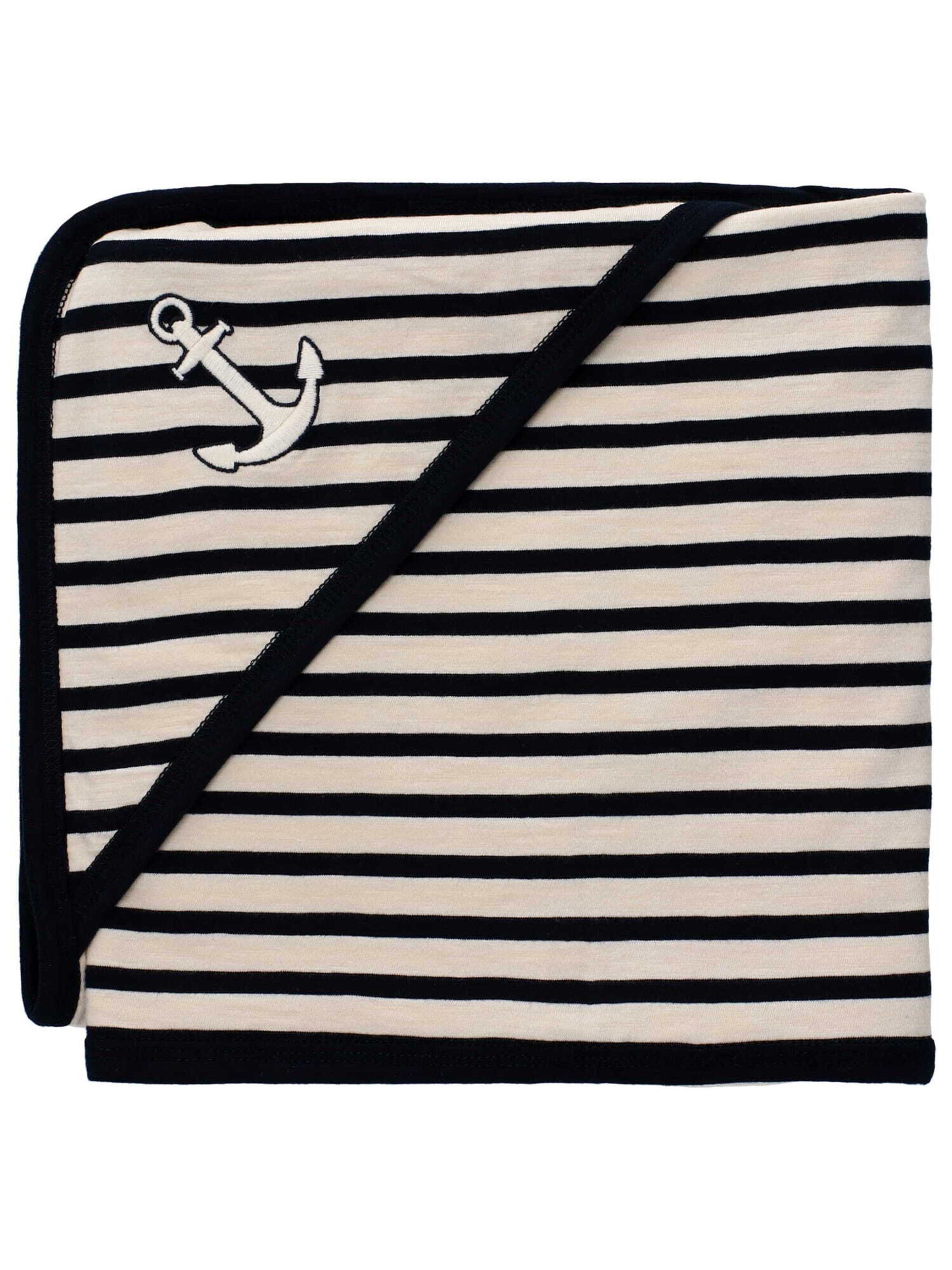 Ebbe Decke 'Sean' in Schwarz: Vorderseite