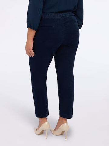 Regular Pantalon Fiorella Rubino en bleu
