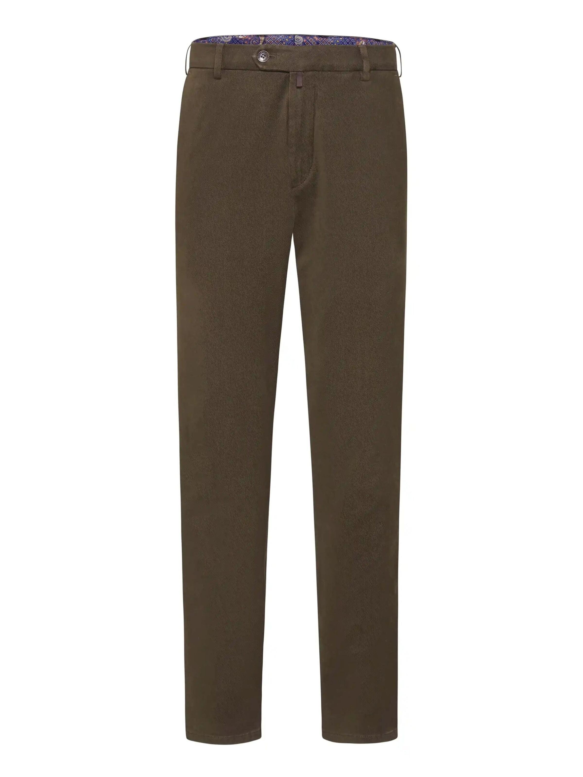 Regular Pantalon chino 'Bonn' MEYER en marron : devant