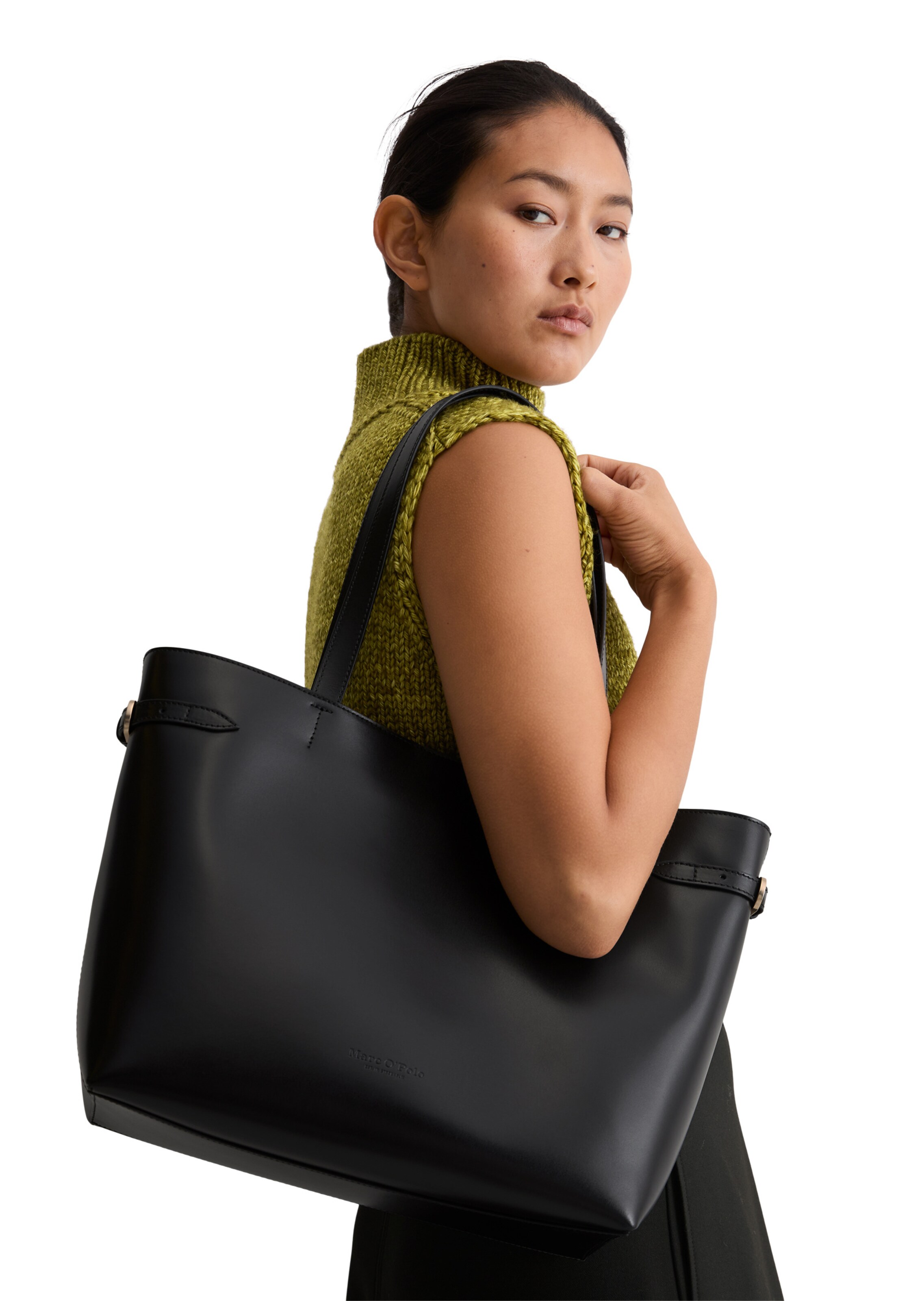 Marc O'Polo Shopper in Schwarz