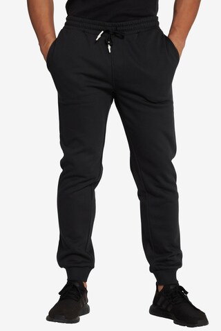 JP1880 Tapered Broek in Zwart: voorkant