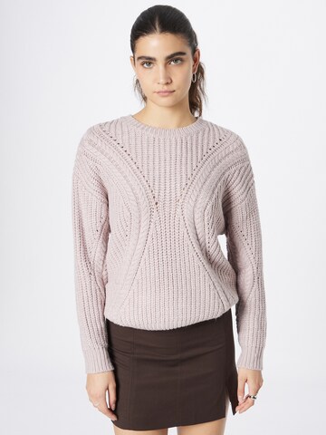 Pull-over 'Cyra' ABOUT YOU en rose : devant