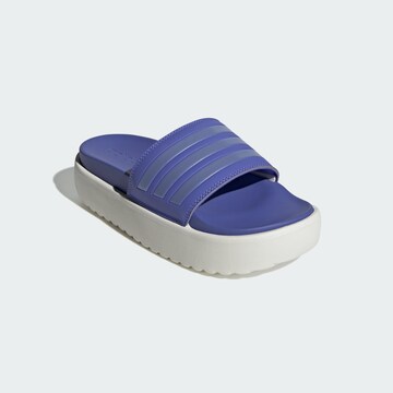 ADIDAS SPORTSWEAR Strand-/badsko 'Adilette' i blå