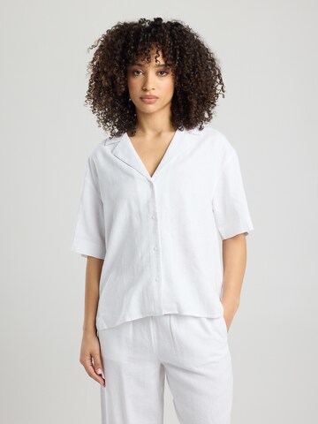 America Today Blouse in Wit: voorkant