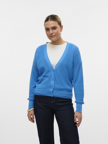 Cardigan 'VMNew Lexsun' VERO MODA en bleu : devant