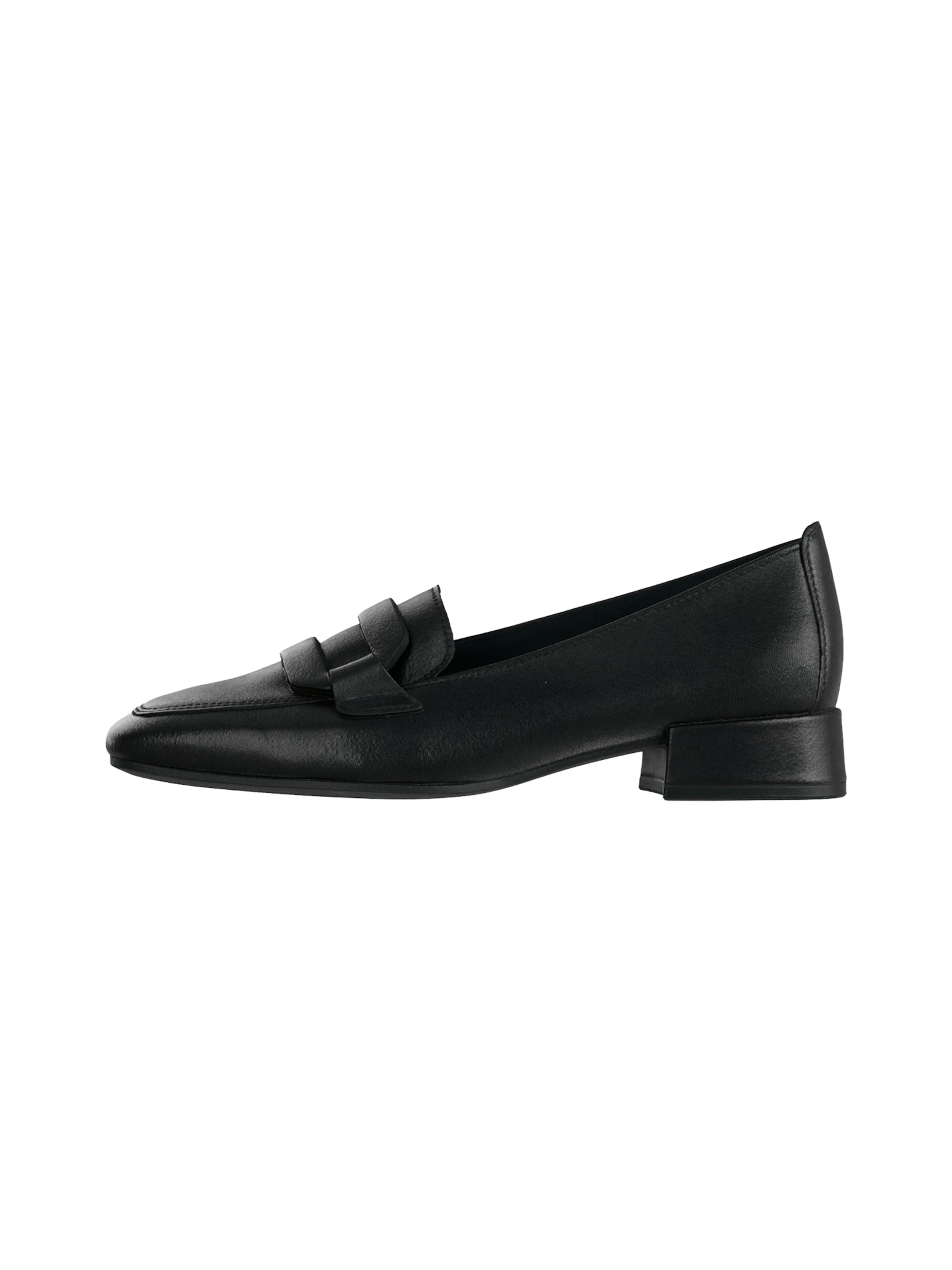 Mocassin GABOR en noir : devant
