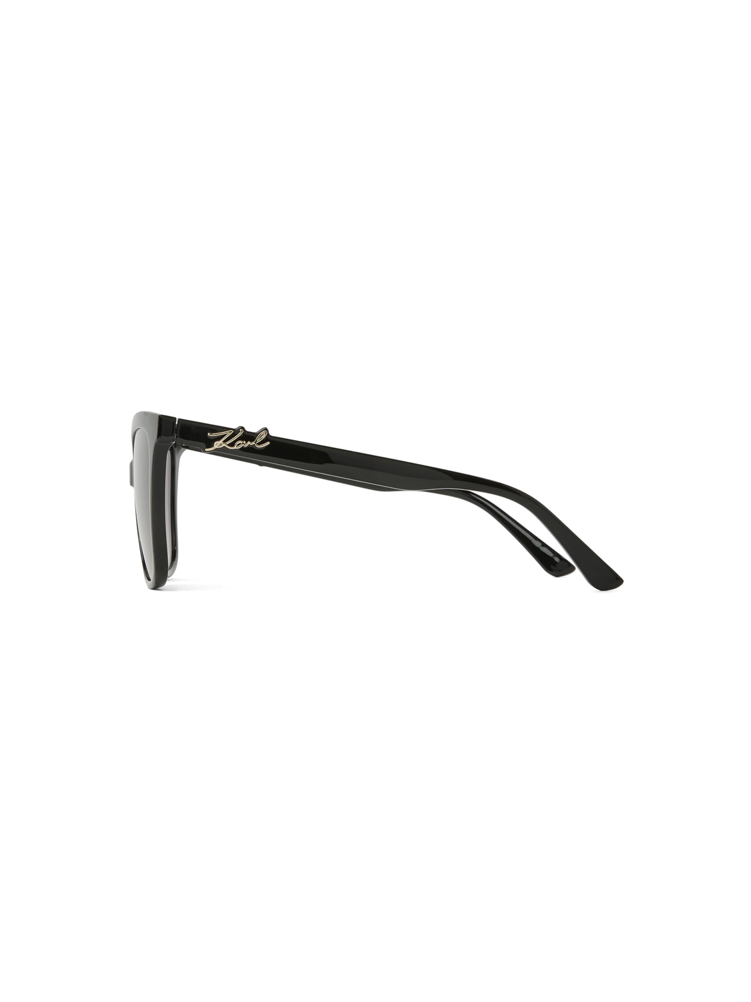 Lunettes de soleil ' SIGNATURE LOGO ' Karl Lagerfeld en noir