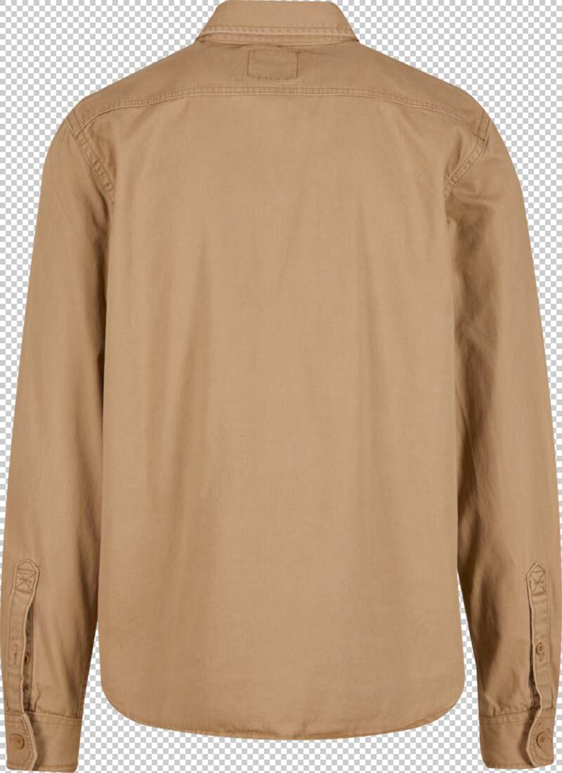 Brandit Средняя посадка Рубашка в Бежевый