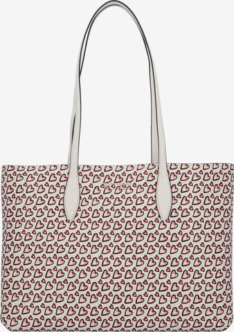 Cabas 'All Day Fancy Hearts' Kate Spade en blanc : devant