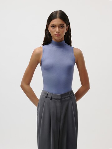 Top 'Lucky' di LeGer by Lena Gercke in blu: frontale