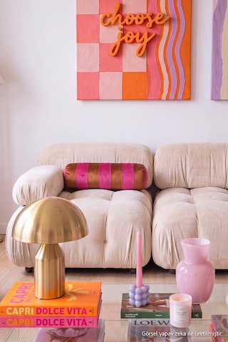 Coussins Trendyol en marron