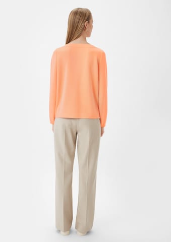 COMMA Sweatshirt in Orange: back