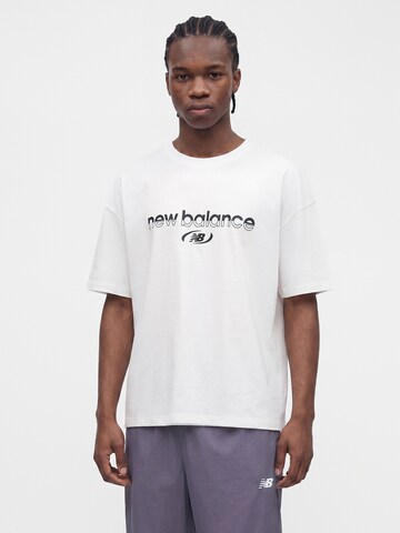 new balance Тениска в бяло