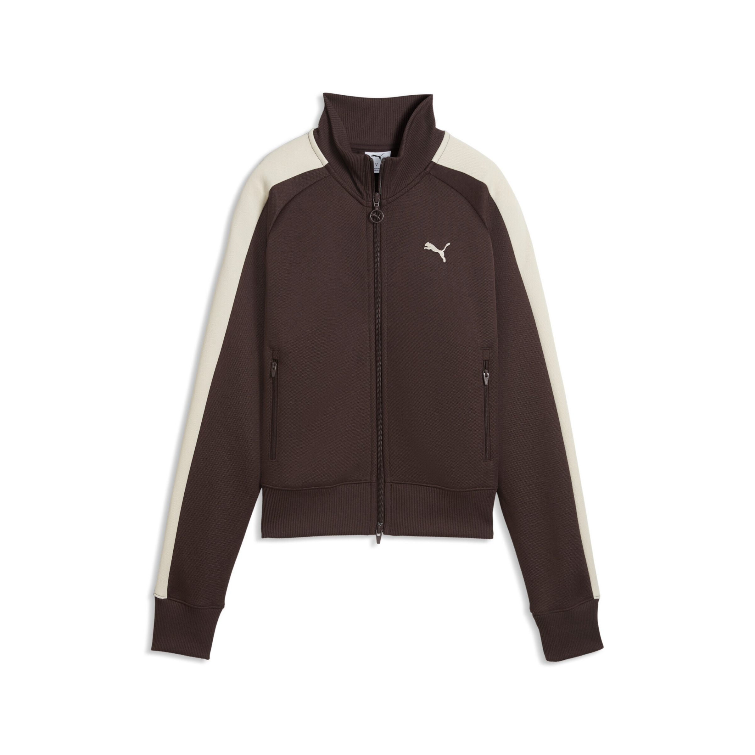 Veste de survêtement 'T7 Always On' PUMA en marron : devant