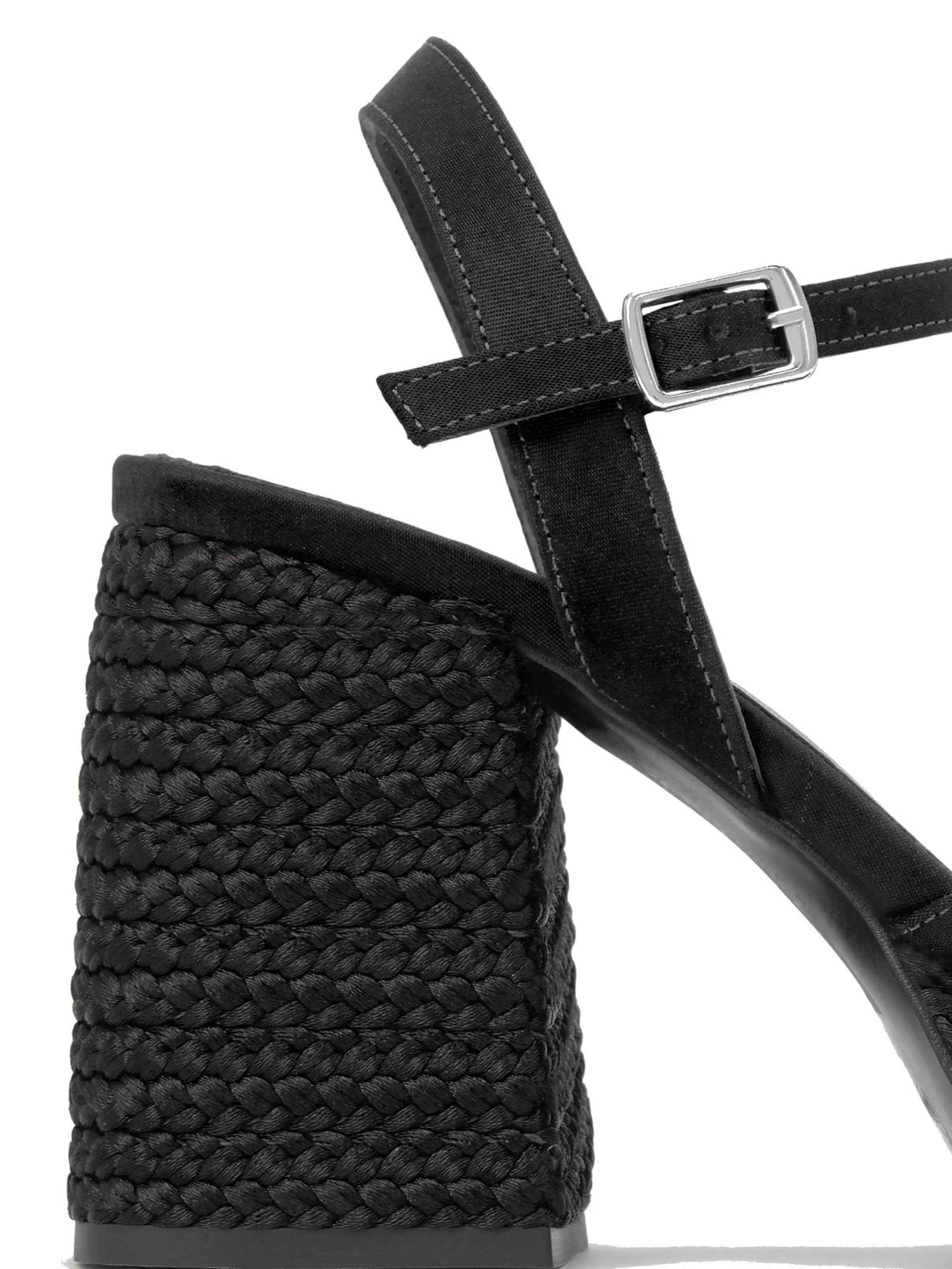 Castañer Strap sandal 'VIENA' in Black