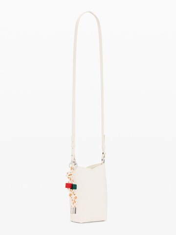 Desigual - Bolso de hombro en blanco