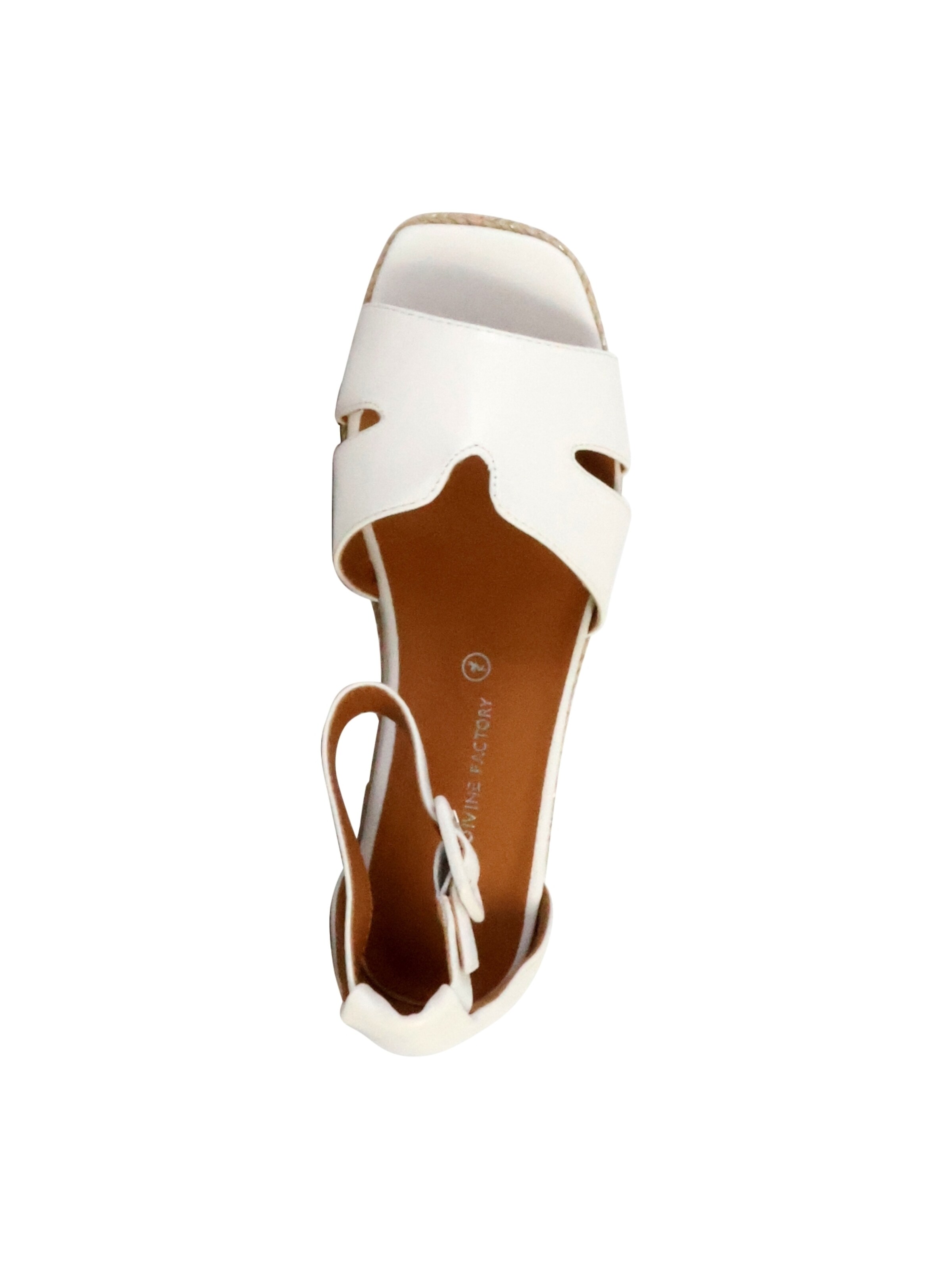 The Divine Factory Sandal in White