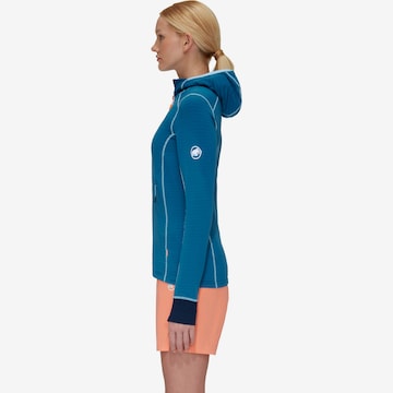 MAMMUT Athletic Fleece Jacket 'Taiss Light' in Blue