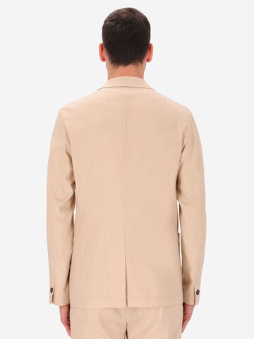 Distretto12 Regular Fit Sakko 'Saul' in Beige