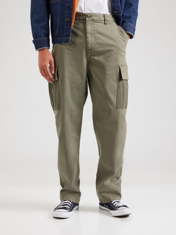 Tapered Pantaloni cargo di SCOTCH & SODA in verde: frontale