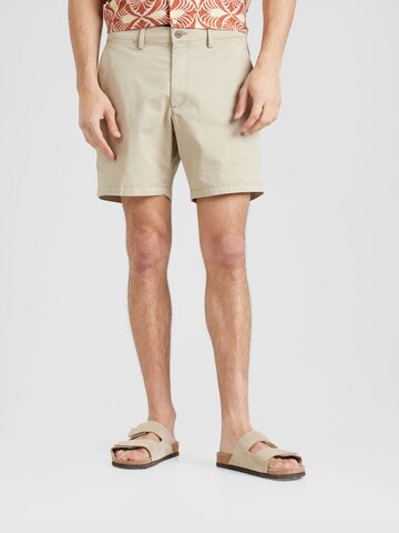 GAP Regular Shorts 'ESSENTIAL' in Beige: predná strana