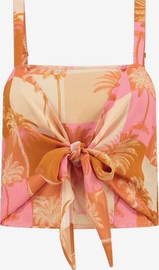 Shiwi Blouse 'Bonaire' in de kleur Oker / Pink / Rosé, Productweergave