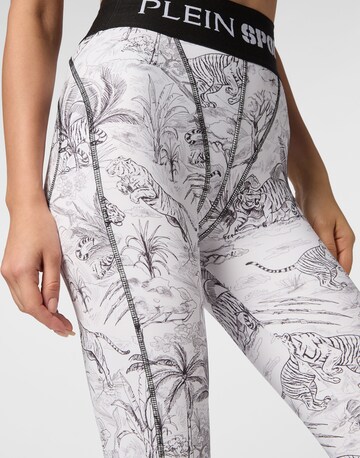 Skinny Leggings di Plein Sport in bianco
