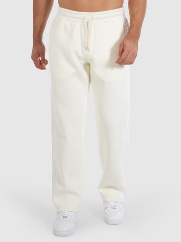 Smilodox Loosefit Sportbroek 'Miran' in Beige: voorkant