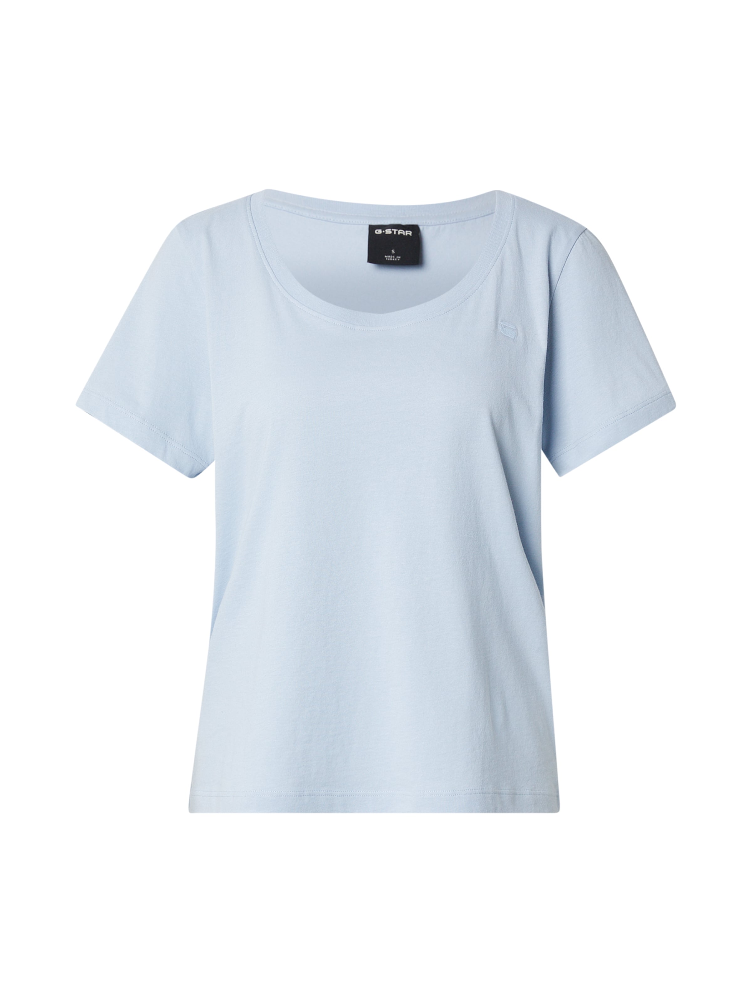 G-STAR Tričko – modrá: přední strana