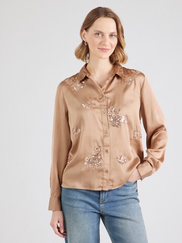 JDY - Blusa 'JDYFIFI' en marrón: frente