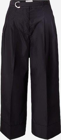 3.1 Phillip Lim Wide Leg Laskoshousut värissä musta: etupuoli