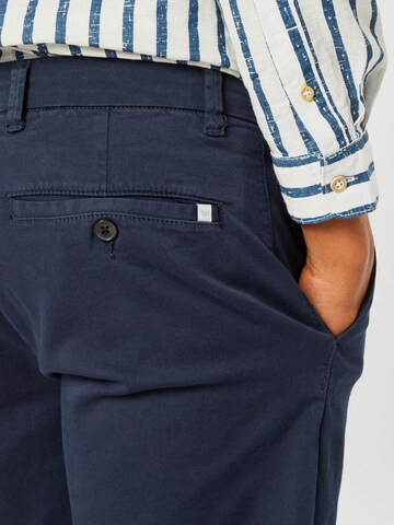 minimum Normalny krój Spodnie 'Django' w kolorze niebieski