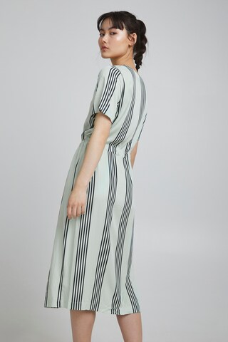 ICHI Blusenkleid in Grün