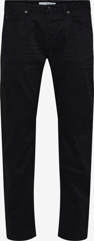 SELECTED HOMME - Slimfit Vaquero 'TOBY' en negro: frente