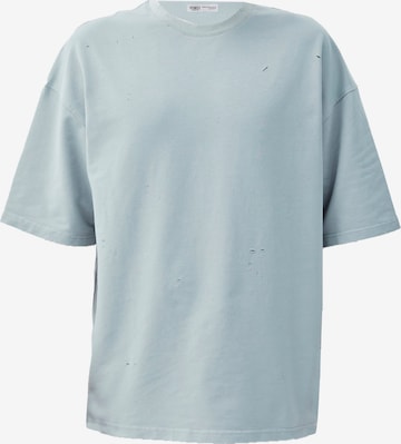 Tricou de la VAMOS CLO pe albastru: față